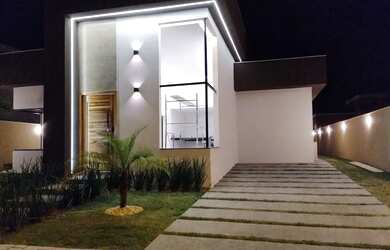 Imagem: A casa em condomínio possui 3 Dormitórios, 3 Banheiros, 1