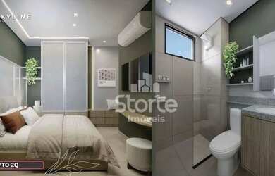 Imagem 10: Apartamento com 2 suítes e lavabo à venda, 57,42m² e 60,63m² sendo...