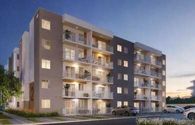 Imagem: O apartamento possui 2 Dormitórios, 1 Banheiro e 37m² de Área