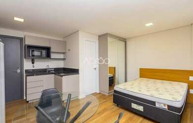 Imagem: O apartamento possui 1 Dormitório, 1 Banheiro, 30m² de Área