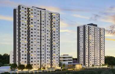 Imagem: O apartamento possui 2 Dormitórios, 1 Banheiro, 46m² de Área