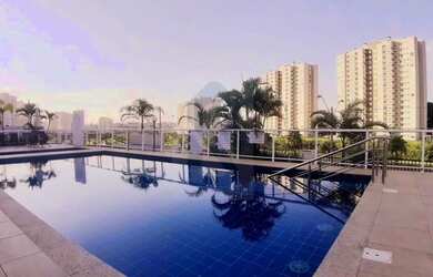 Imagem: O apartamento possui 1 Dormitório, 1 Banheiro, 1 Vaga na garagem