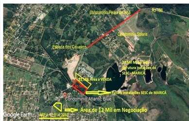 Imagem 1: JCI - ATENÇÃO Área 21.000m² frente Cajueiros