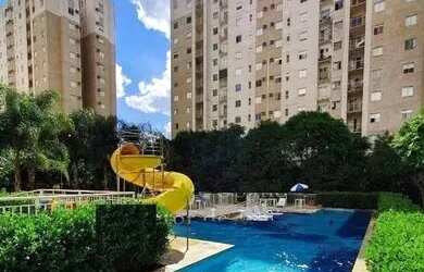 Imagem: O apartamento possui 2 Dormitórios, 2 Banheiros, 2 Vagas na