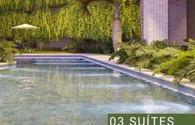 Imagem: O apartamento possui 3 Dormitórios, 5 Banheiros, 3 Vagas na