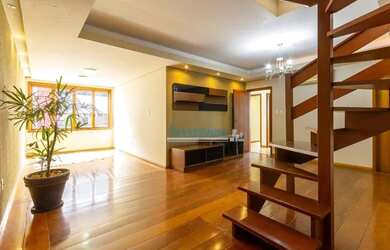 Imagem: O apartamento na cobertura possui 3 Dormitórios, 3 Banheiros