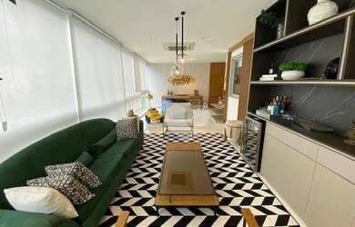 Imagem: O apartamento possui 4 Dormitórios, 4 Banheiros, 3 Vagas na