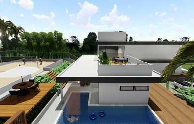 Imagem 2: Casa Lago Corumbá IV. 1.016m² de Área, 4 Vagas na garageme4 Dormitórios