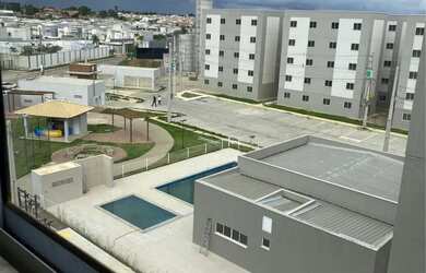 Imagem: O apartamento possui 2 Dormitórios, 1 Banheiro, 1 Vaga na garagem