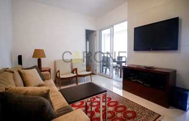 Imagem: O apartamento possui 1 Dormitório, 2 Banheiros, 1 Vaga na garagem