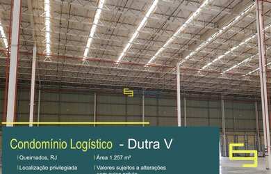 Imagem: O depósito possui 1.258m² de Área e está localizado em