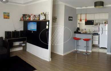 Imagem: O apartamento possui 2 Dormitórios, 2 Banheiros, 1 Vaga na