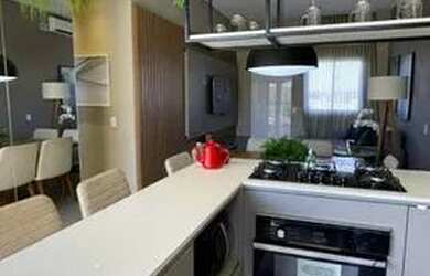 Imagem: A casa possui 3 Dormitórios, 2 Banheiros, 2 Vagas na garagem