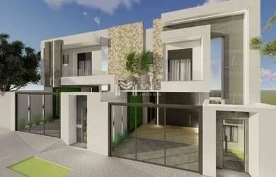 Imagem: A casa possui 3 Dormitórios, 1 Banheiro, 4 Vagas na garagem