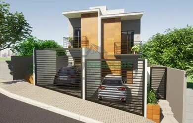 Imagem: A casa possui 2 Dormitórios, 3 Banheiros, 2 Vagas na garagem