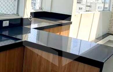 Imagem: O apartamento na cobertura possui 3 Dormitórios, 4 Banheiros