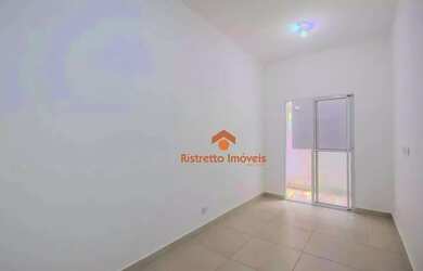 Imagem: O apartamento possui 1 Dormitório, 1 Banheiro, 34m² de Área