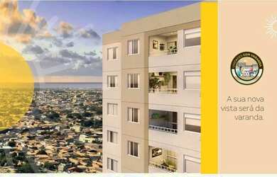 Imagem: O apartamento possui 2 Dormitórios, 1 Banheiro, 1 Vaga na garagem