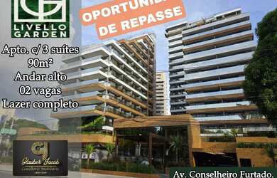 Imagem: O apartamento possui 3 Dormitórios, 4 Banheiros, 2 Vagas na