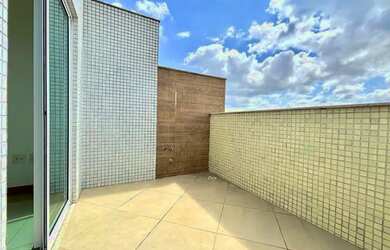 Imagem: O apartamento na cobertura possui 2 Dormitórios, 2 Banheiros