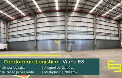 Imagem: O depósito possui 23.988m² de Área e está localizado em