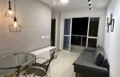 Imagem: O apartamento possui 1 Dormitório, 1 Banheiro, 1 Vaga na garagem