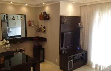 Imagem: O apartamento possui 2 Dormitórios, 2 Banheiros, 1 Vaga na