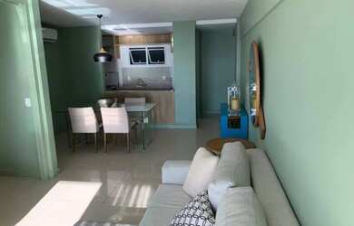 Imagem: O apartamento possui 1 Dormitório, 1 Banheiro, 1 Vaga na garagem