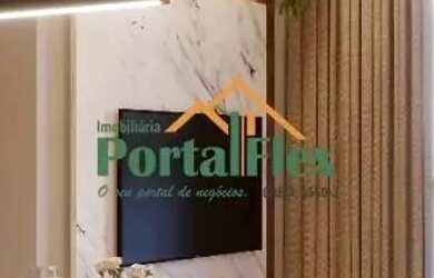 Imagem: O apartamento possui 2 Dormitórios, 1 Banheiro, 1 Vaga na garagem