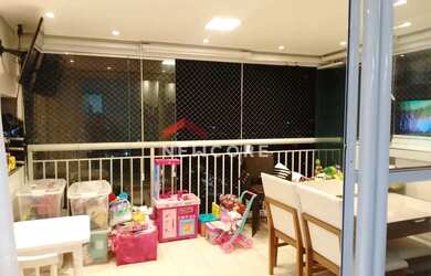 Imagem: O apartamento possui 3 Dormitórios, 3 Banheiros, 2 Vagas na