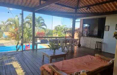 Imagem: A pousada chalé possui 5 Dormitórios, Acomodam 30 pessoas