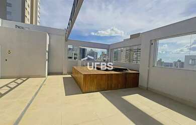 Imagem: O apartamento na cobertura possui 4 Dormitórios, 5 Banheiros