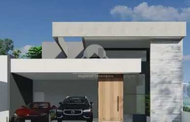 Imagem: A casa em condomínio possui 4 Dormitórios, 4 Banheiros, 4