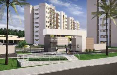 Imagem: O apartamento possui 2 Dormitórios, 1 Banheiro, 1 Vaga na garagem