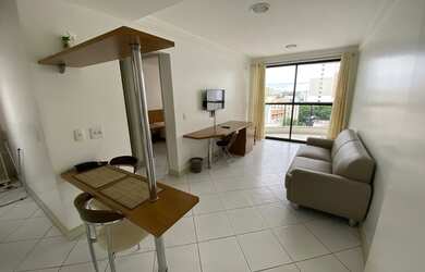 Imagem: O apartamento à venda possui 1 Dormitório, 1 Banheiro, 1 Vaga