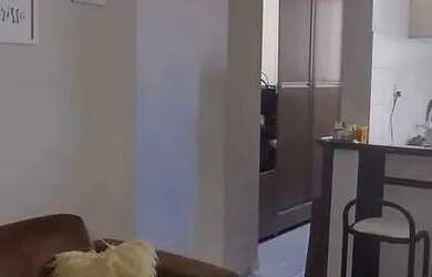 Imagem: O apartamento possui 1 Dormitório, 1 Banheiro, 1 Vaga na garagem