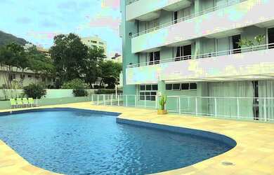 Imagem: O apartamento possui 1 Dormitório, 1 Banheiro, 1 Vaga na garagem