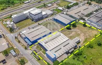 Imagem: O depósito possui 3.857m² de Área e está localizado em