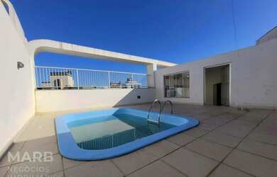 Imagem: O apartamento na cobertura possui 3 Dormitórios, 3 Banheiros