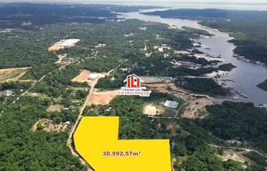 Imagem: O terreno possui 30.900m² de Área e está localizado em Tarumã