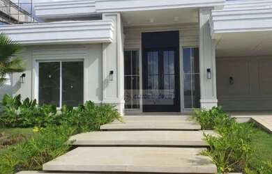 Imagem: A casa em condomínio possui 4 Dormitórios, 4 Banheiros, 5