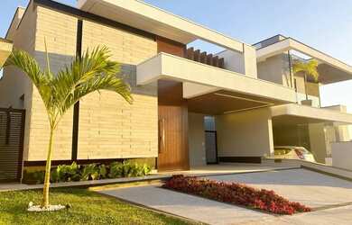 Imagem: A casa em condomínio possui 3 Dormitórios, 5 Banheiros, 4