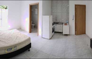 Imagem: A kitnet possui 1 Dormitório, 1 Banheiro, 20m² de Área e