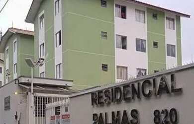 Imagem: O apartamento possui 2 Dormitórios, 1 Banheiro, 1 Vaga na garagem