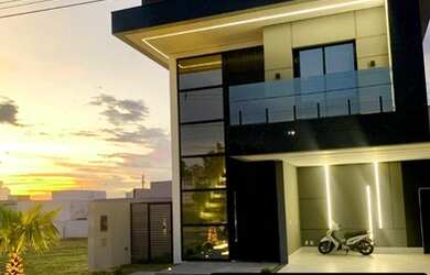 Imagem: A casa em condomínio possui 3 Dormitórios e 3 Banheiros e