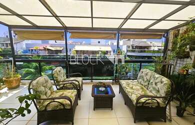 Imagem: O apartamento na cobertura possui 5 Dormitórios, 5 Banheiros