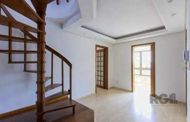 Imagem: O apartamento na cobertura possui 3 Dormitórios, 2 Banheiros