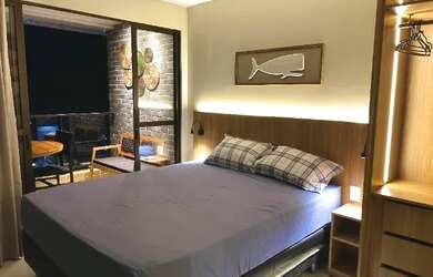 Imagem: O apartamento para alugar possui 1 Dormitório, 1 Banheiro