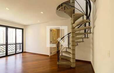 Imagem: O apartamento na cobertura possui 4 Dormitórios, 4 Banheiros