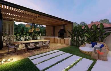 Imagem: A casa possui 3 Dormitórios, 3 Banheiros, 1 Vaga na garagem